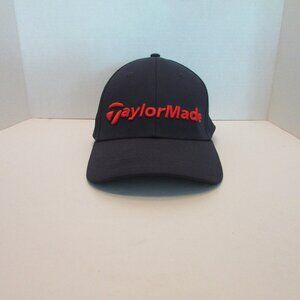 TaylorMade Hat Adjustable Black & Red Men’s O/S